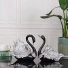 Cặp Tượng Thiên Nga Trắng Bạc Decor - Đồ Trang Trí Nhà Cửa Hiện Đại Cao Cấp, Giá Ưu Đãi 143k 10