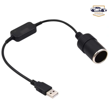 Cáp USB 5V sang 12V ô tô – Dùng cho GPS, camera hành trình, thiết bị điện tử, 49.950đ 5
