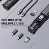 Cáp USB C PD60W sạc nhanh 15W cho iPhone 15 Pro Max – Hộp lưu trữ đa chức năng 3