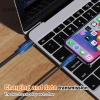 Cáp USB C PD60W sạc nhanh 15W cho iPhone 15 Pro Max – Hộp lưu trữ đa chức năng 7