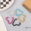 Carabiner Hợp Kim Nhôm Hình Trái Tim 1 Cái - Móc Chìa Khóa, Kẹp Đa Năng Cho Du Lịch và Ngoài Trời 2