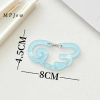 Carabiner Leo Núi MPJow Đa Năng Khóa Acrylic Hình Chấm Bi - Móc Ba Lô, Kẹo Màu 5