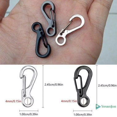 Carabiner Lốc Móc Khóa 10 Cái YosunJon Dụng Cụ Sinh Tồn Leo Núi Ba Lô Giá Ưu Đãi 31.240₫ 3