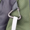 Carabiner tam giác hợp kim nhôm 3 chiếc - Kẹp ba lô đa năng, khóa đi bộ đường dài, móc cắm trại Mini 3