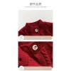 Cardigan Len Thừng Đỏ Tết Bé 6-16kg - Form Vừa, Mềm Mại, Giảm Giá 279k 4