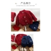 Cardigan Len Thừng Đỏ Tết Bé 6-16kg - Form Vừa, Mềm Mại, Giảm Giá 279k 9