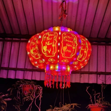 Cầu điện tự xoay 360 độ - Đèn lồng cánh bướm phản quang tự quay 360 độ, bảo hành 12 tháng, giảm giá 235.000₫ 4