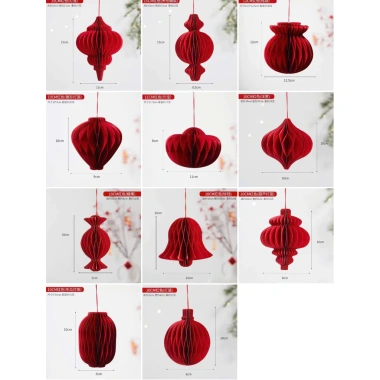 Cầu Giấy Đỏ Đô Decor Noel Tết 2.025 - Giá 11.000₫, giảm giá, lễ hội rực rỡ