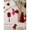 Cầu Giấy Đỏ Đô Decor Noel Tết 2.025 - Giá 11.000₫, giảm giá, lễ hội rực rỡ 5