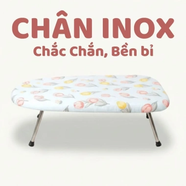 Cầu Là Mini Gấp Gọn - Bàn Đặt Ủi Quần Áo Tiết Kiệm Không Gian, Giá Ưu Đãi 150k