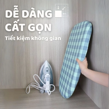 Cầu Là Mini Gấp Gọn - Bàn Đặt Ủi Quần Áo Tiết Kiệm Không Gian, Giá Ưu Đãi 150k