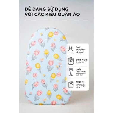 Cầu Là Mini Gấp Gọn - Bàn Đặt Ủi Quần Áo Tiết Kiệm Không Gian, Giá Ưu Đãi 150k