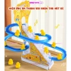 Cầu trượt vịt leo thang, đồ chơi phát nhạc đèn, kích thích phát triển bé 75k 2