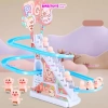 Cầu trượt vịt leo thang, đồ chơi phát nhạc đèn, kích thích phát triển bé 75k 9