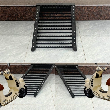 Cầu Xe Lên Bậc Nhà Đa Hướng Xếp Gấp – Chống Trơn Trượt, Không Gian Gọn Gàng, 421.740 VND
