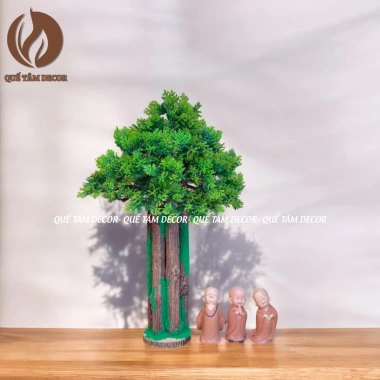 Cây Bonsai Cổ Thụ Quế Tâm Decor - Trang trí chụp ảnh, hồ cá, bàn làm việc - 89.000₫