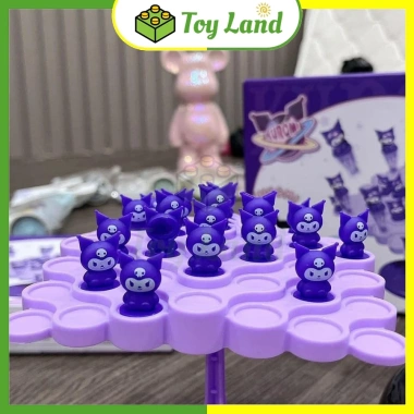 Cây Cân Bằng Kuromi - Đồ Chơi Xếp Hình Ếch Balance Frog, Phát Triển Khéo Léo Trẻ, 52.999₫