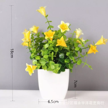 Cây cỏ hoa nhựa chậu cao 18cm - Thiết kế hiện đại, trang trí kệ sách, bàn làm việc, phòng ngủ, tạo không gian xanh, đẹp mắt, độc đáo, giá ưu đãi 32.300₫ 6