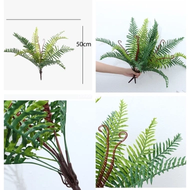Cây dương xỉ giả cao cấp 99% giống thật, 52cm nhựa, dùng cắm chậu, decor nhà cửa - Giá ưu đãi 53.846₫ 8 Cây dương xỉ giả cao cấp 99% giống thật, 52cm nhựa, dùng cắm chậu, decor nhà cửa - Giá ưu đãi 53.846₫ 8