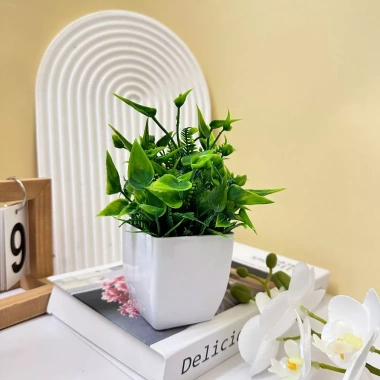 Cây Giả Mini Chậu Để Bàn HiTree – Trang Trí Nhà Cửa, Giá Giảm 45.000₫
