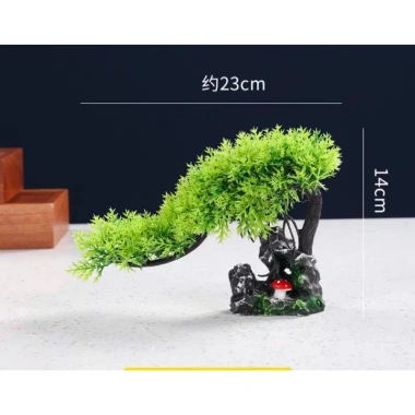 Cây giả trang trí món ăn - Cây tùng, san hô & hoa đào giả, phù hợp cho sashimi, giảm giá 21% chỉ 75.000₫ 7