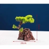 Cây giả trang trí món ăn - Cây tùng, san hô & hoa đào giả, phù hợp cho sashimi, giảm giá 21% chỉ 75.000₫ 8