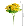 Cây Hoa Cúc Vải Lụa 28 Cánh Giả Nhân Tạo - Đạo Cụ cắm chụp ảnh cute Giá 19,500 3