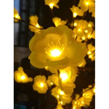 Cây hoa mai, hoa đào LED 1m2 cao cấp, Tết 2.021, bảo hành 1 tháng, giá 285.000 VND 2