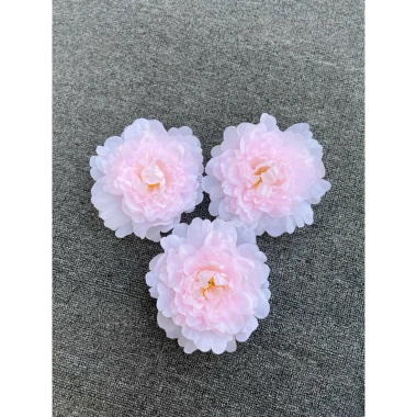 Cây hoa mẫu đơn giả thân cổ cao 100cm - Deco hoa lụa không chậu, giá ưu đãi 169k 10