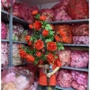 Cây Hoa Mẫu Đơn Thân Cổ 100cm - Cây Giả Trang Trí, Hoa Lụa Giá 150k 3