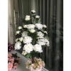 Cây Hoa Mẫu Đơn Thân Cổ 100cm - Cây Giả Trang Trí, Hoa Lụa Giá 150k 5