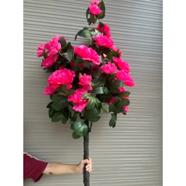 Cây Hoa Mẫu Đơn Thân Cổ 100cm - Cây Giả Trang Trí, Hoa Lụa Giá 150k 9
