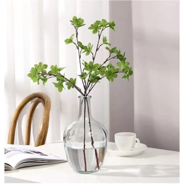 Cây lá giả Cành Thạch Nam 5 nhánh cao cấp trang trí nội thất giảm giá 29.800 VND 2