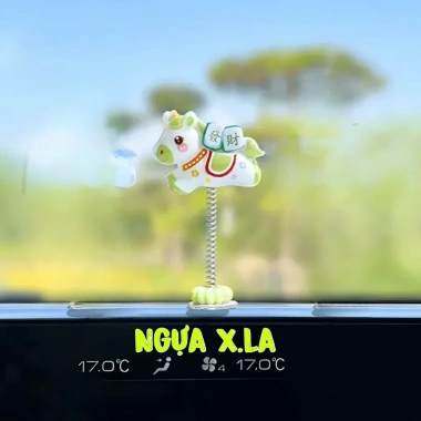 Cây lò xo mini trang trí xe hơi, xe máy cute, kèm băng keo, giá 12.000đ 2