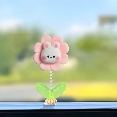 Cây lò xo mini trang trí xe hơi, xe máy cute, kèm băng keo, giá 12.000đ 3