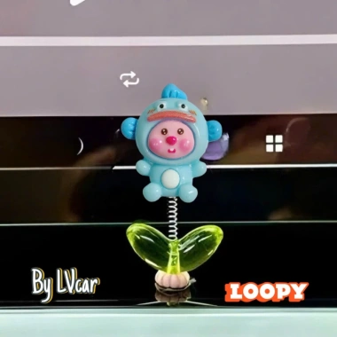 Cây lò xo mini trang trí xe hơi, xe máy cute, kèm băng keo, giá 12.000đ 8