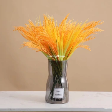 Cây lúa mì nhựa PVC 44cm - Trang trí nhà cửa, bàn làm việc, siêu thị, giá chỉ 12.700 VND