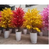 Cây Mai Đào Giả Trang Trí Tết kèm chậu, tặng dây đèn, chỉ 1.020.000, ship nhanh 4
