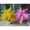 Cây Mai Đào Giả Trang Trí Tết kèm chậu, tặng dây đèn, chỉ 1.020.000, ship nhanh 8