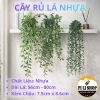 Cây rủ lá nhựa giả mini kèm chậu mô phỏng, trang trí bàn xanh tươi, giá 29.990 VND