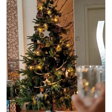 Cây thông Noel cao cấp PE+PVC 2m1 kèm đèn LED sáng rực - Giảm giá 23% chỉ 1.79tr 8 Cây thông Noel cao cấp PE+PVC 2m1 kèm đèn LED sáng rực - Giảm giá 23% chỉ 1.79tr 8