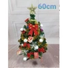 Cây thông Noel để bàn 60-90cm mini, full 36 phụ kiện, trang trí Giáng sinh giá rẻ 59.000 VND 2