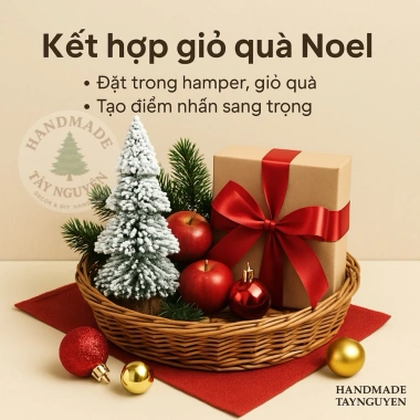 Cây Thông Tuyết Mini 15-30cm Trang Trí Noel Decor Bàn Làm Việc, Chụp Ảnh, 49.999đ 3 Cây Thông Tuyết Mini 15-30cm Trang Trí Noel Decor Bàn Làm Việc, Chụp Ảnh, 49.999đ 3