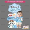 Cây Welcome trang trí thôi nôi sinh nhật bé giá ưu đãi 102.000 đồng 7