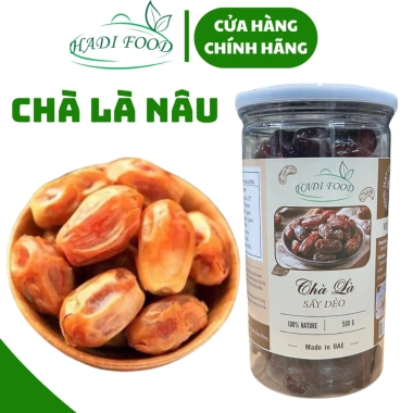Chà là sấy dẻo HadiFood 500g - Giá chỉ 30.000đ, giảm từ 39.000đ, thơm ngon, dễ dùng