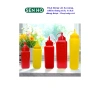 Chai & Bình Nhựa Đựng Sốt SEN HO Màu Vàng Vạch Chia Nhiều Dung Tích Giá 18.000₫