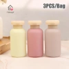 Chai bọc 100ml có lật nhựa du lịch, đổ lại dầu xả và lotion TDiepf 1/3/4 4