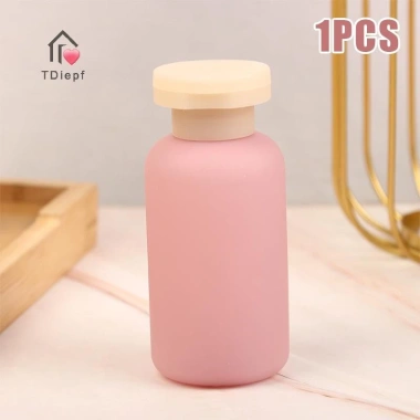 Chai bọc 100ml có lật nhựa du lịch, đổ lại dầu xả và lotion TDiepf 1/3/4