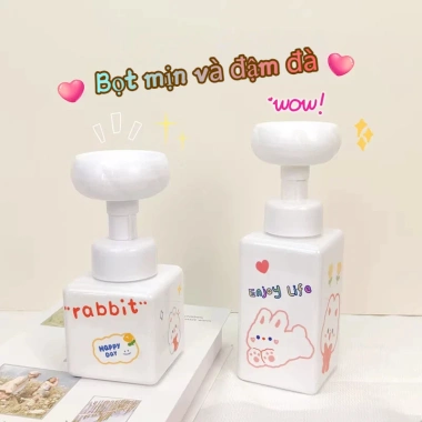 Chai bơm tạo bọt dầu gội, sữa tắm, xà phòng rửa tay - 38k cho phòng tắm và khách sạn 5 Chai bơm tạo bọt dầu gội, sữa tắm, xà phòng rửa tay - 38k cho phòng tắm và khách sạn 5