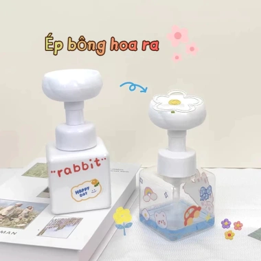Chai bơm tạo bọt dầu gội, sữa tắm, xà phòng rửa tay - 38k cho phòng tắm và khách sạn